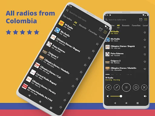 Radio Colombia live screenshot 1