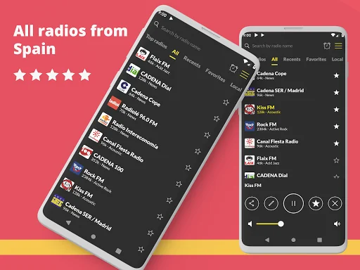 Live Spanish Radios screenshot 1