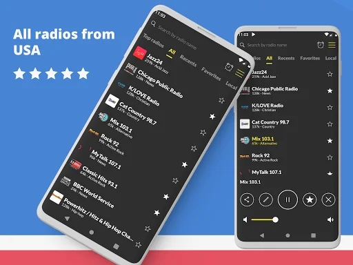 Radio USA: Online FM Radio screenshot 1