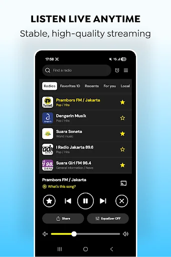 Radio Indonesia - Live FM & AM