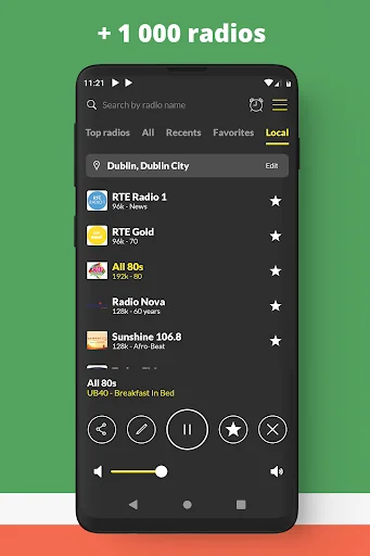 Radio Ireland FM online screenshot 2