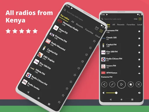 Radio Kenya: Radio FM Online screenshot 1