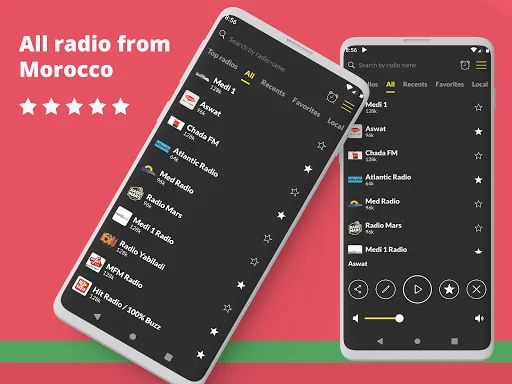 Radio Morocco FM live screenshot 1