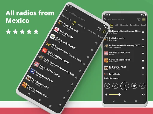 Radio Mexico FM screenshot 1