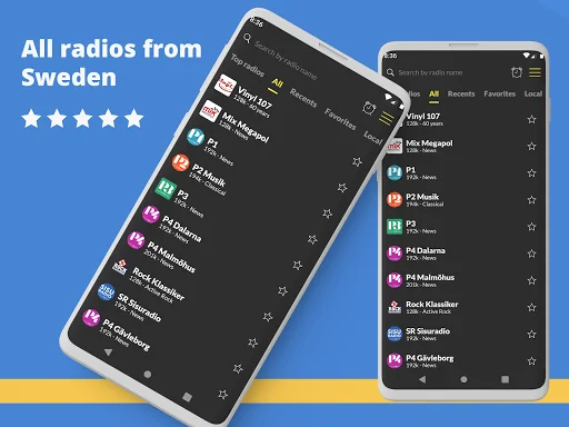 Radio Sweden FM online screenshot 1