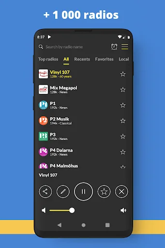 Radio Sweden FM online screenshot 2
