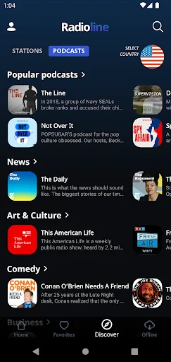 Radioline: Radio & Podcasts screenshot 4