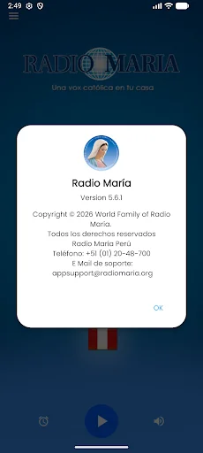 Radio Maria Perù screenshot 4