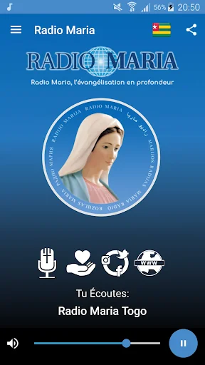 Radio Maria Togo screenshot 2