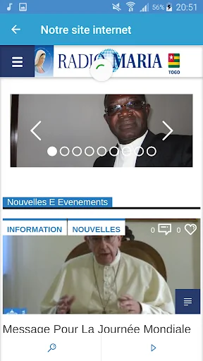 Radio Maria Togo screenshot 4