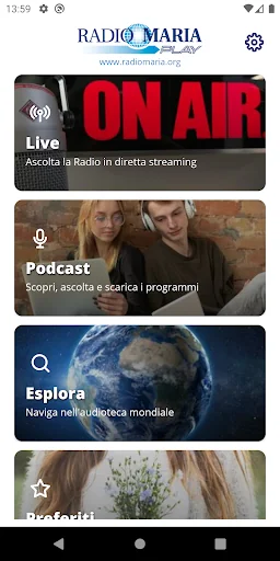 Radio Maria Play screenshot 1
