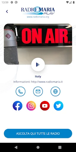 Radio Maria Play screenshot 2