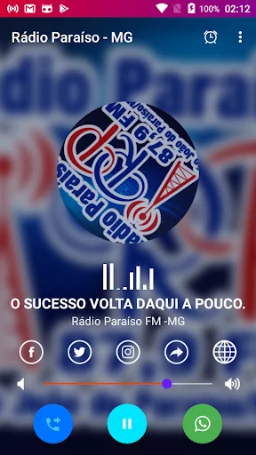 Rádio Paraíso FM  87,9