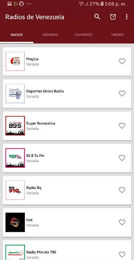 Radios de Venezuela screenshot 2