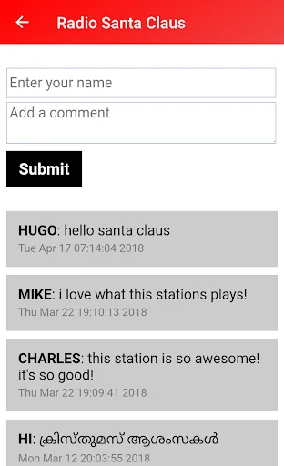 Radio Santa Claus screenshot 4