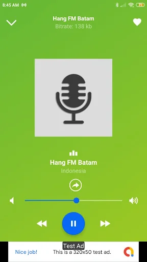 FM radio hang fm batam App ID