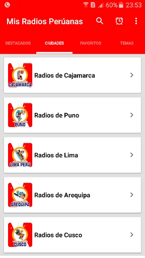 Mis Radios Emisoras Peruanas screenshot 2