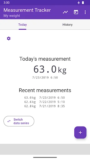 Measurement Tracker