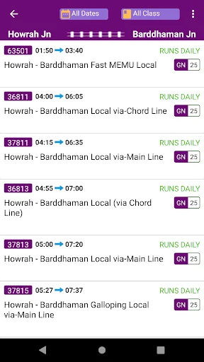 Kolkata Suburban Trains screenshot 3