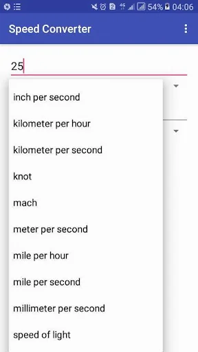 speed converter : kmph to mph 