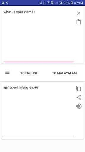 Malayalam English Translator