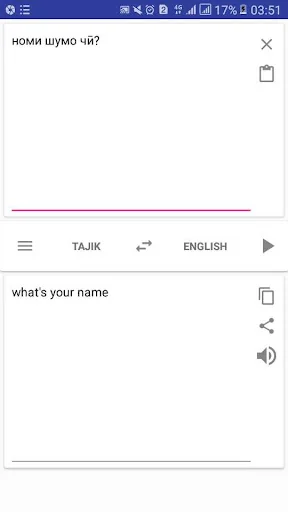 Tajik English Translator