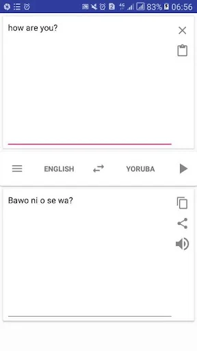 Yoruba English Translator