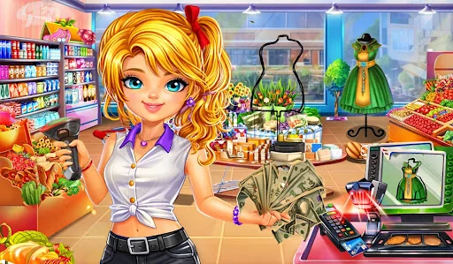 Supermarket Manager Girl