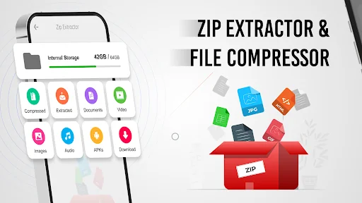 Zip Extractor - Zip UnZIP RAR
