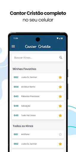 Cantor Cristão: Áudio e Letras