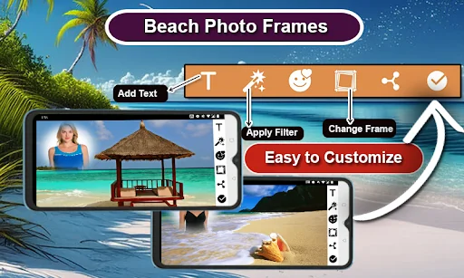 Beach Photo Frames screenshot 2