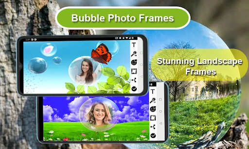 Bubble Photo Frames