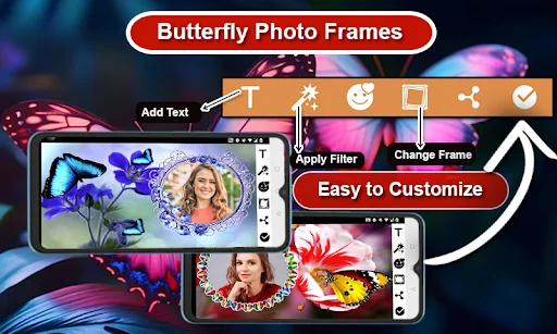Butterfly Photo Frames screenshot 2