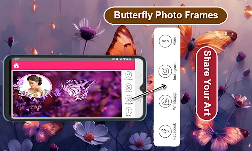 Butterfly Photo Frames screenshot 4