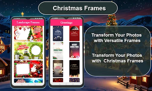 Christmas Frames: Xmas Editor