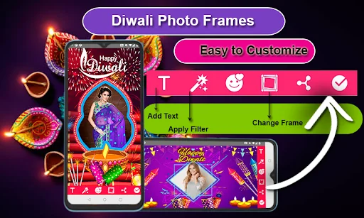 Diwali Photo Frames screenshot 4