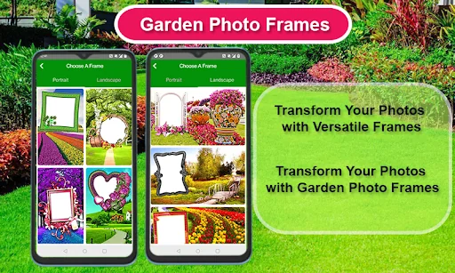 Garden Photo Frames & Editor