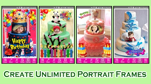 Happy Birthday Cake Frames screenshot 4