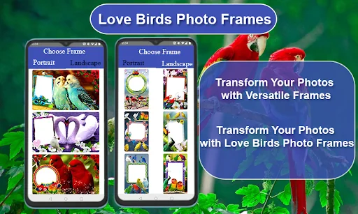 Love Birds Photo Frames