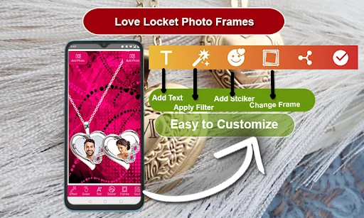 Love Locket Photo Frames screenshot 2