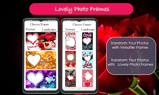 Lovely Romantic Photo Frames