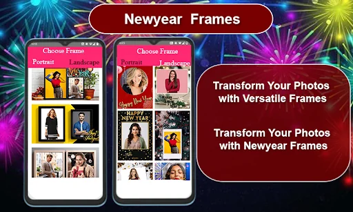 Newyear 2026 Frames and Editor