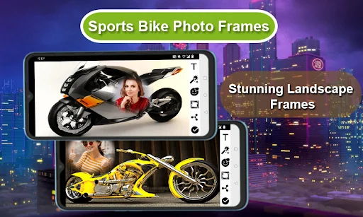 Sports Bike Photo Editor screenshot 1