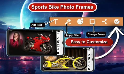 Sports Bike Photo Editor screenshot 2