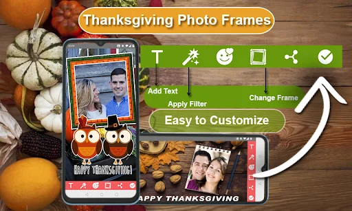 Thanksgiving Photo Frames 2025 screenshot 4