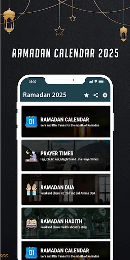 Ramadan Calendar 2025