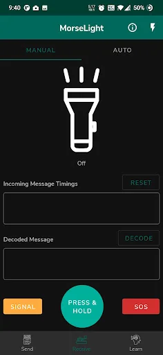 MorseLight - Learn Morse Code  screenshot 2