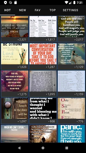 Amazing Bible Daily Quotes screenshot 1