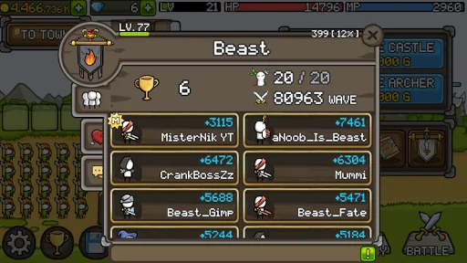 Grow Castle - Tower Defense screenshot 4