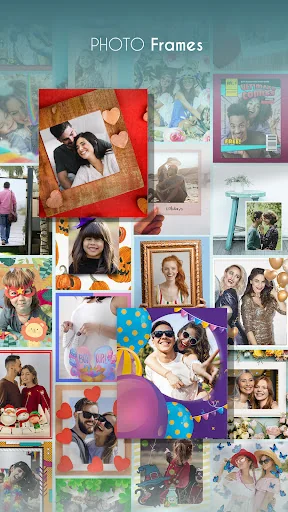 Photo frames to share cute app screenshot 1